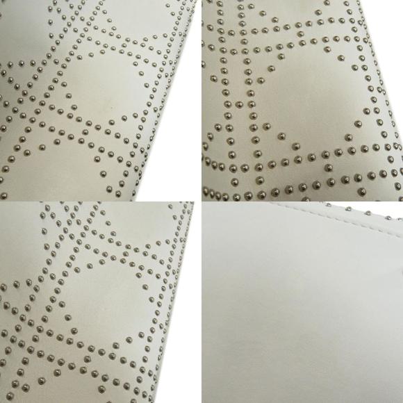 Christian Dior Handbag Leather White - Picture 7 of 9
